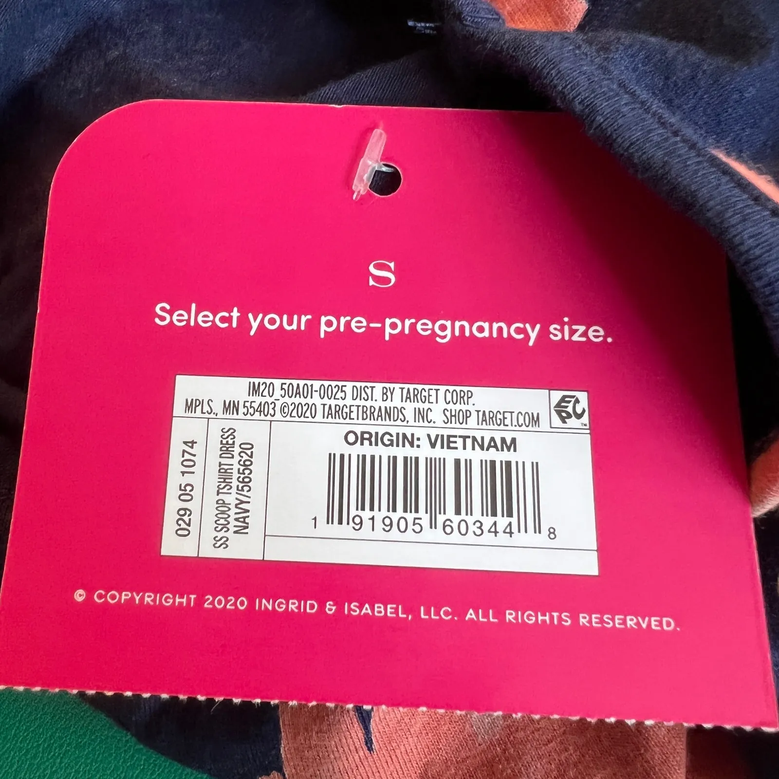 Isabel Maternity Blue Floral Print Short Sleeve T - Image 7