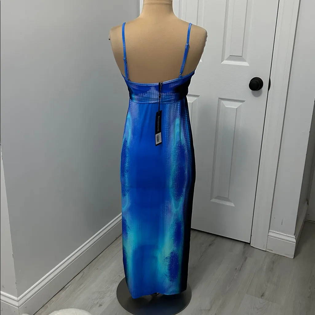 White Fox Feeling the Heat Maxi Dress Milky Way - Image 5