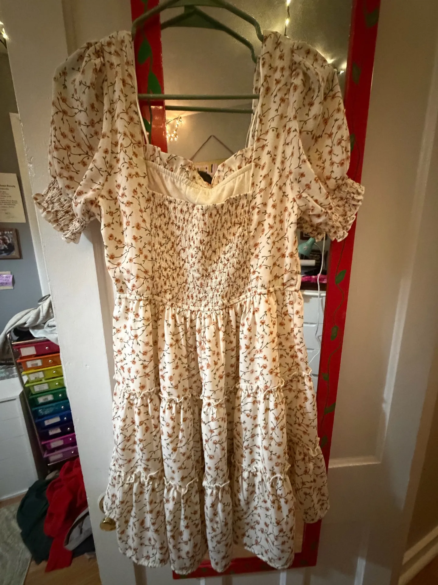 Dry Goods Dress Floral white  - Image 2