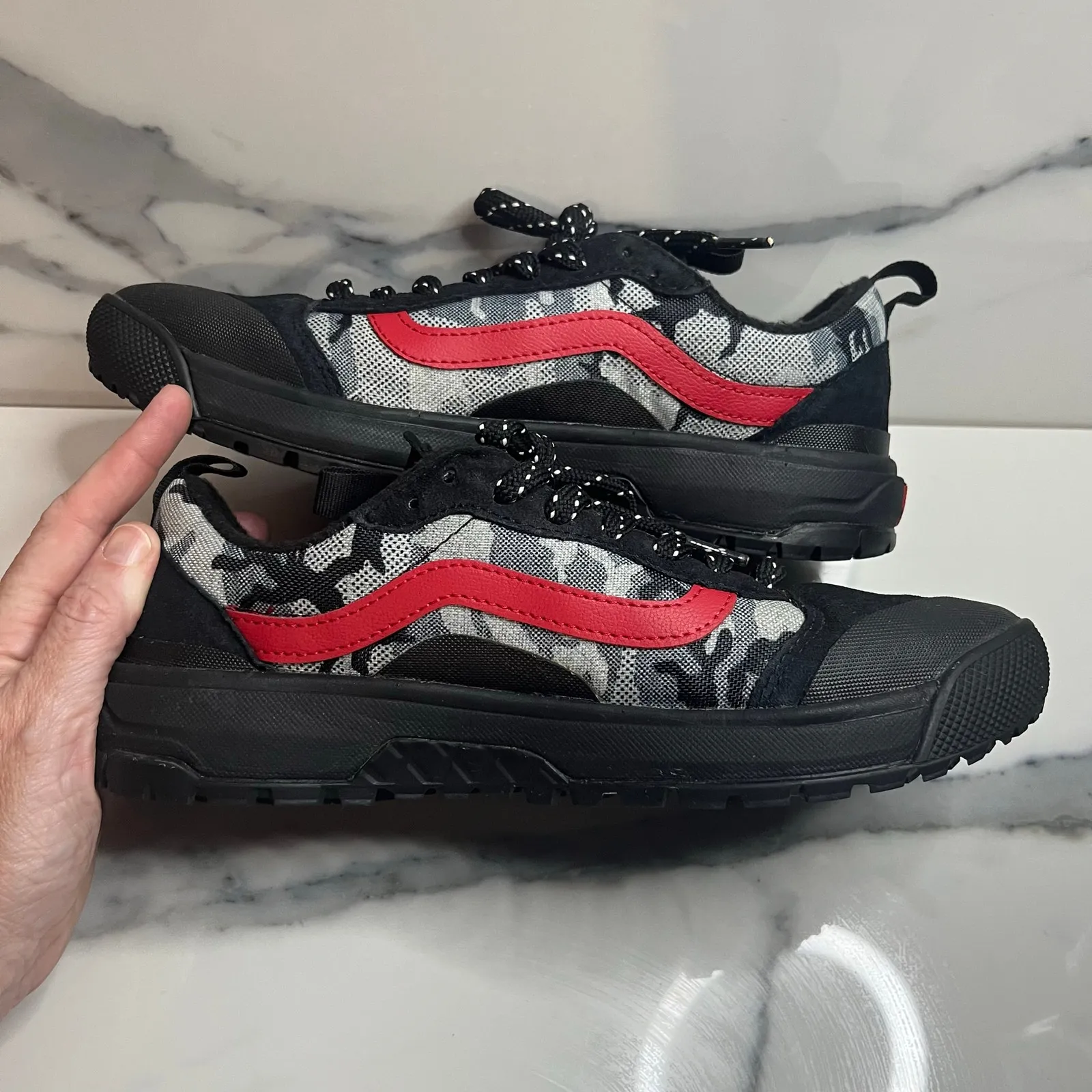 Vans Ultrarange Exo Artic Camo Suede Skateboard Shoes M Sz 7.5 W Sz 9 Trail - Image 6