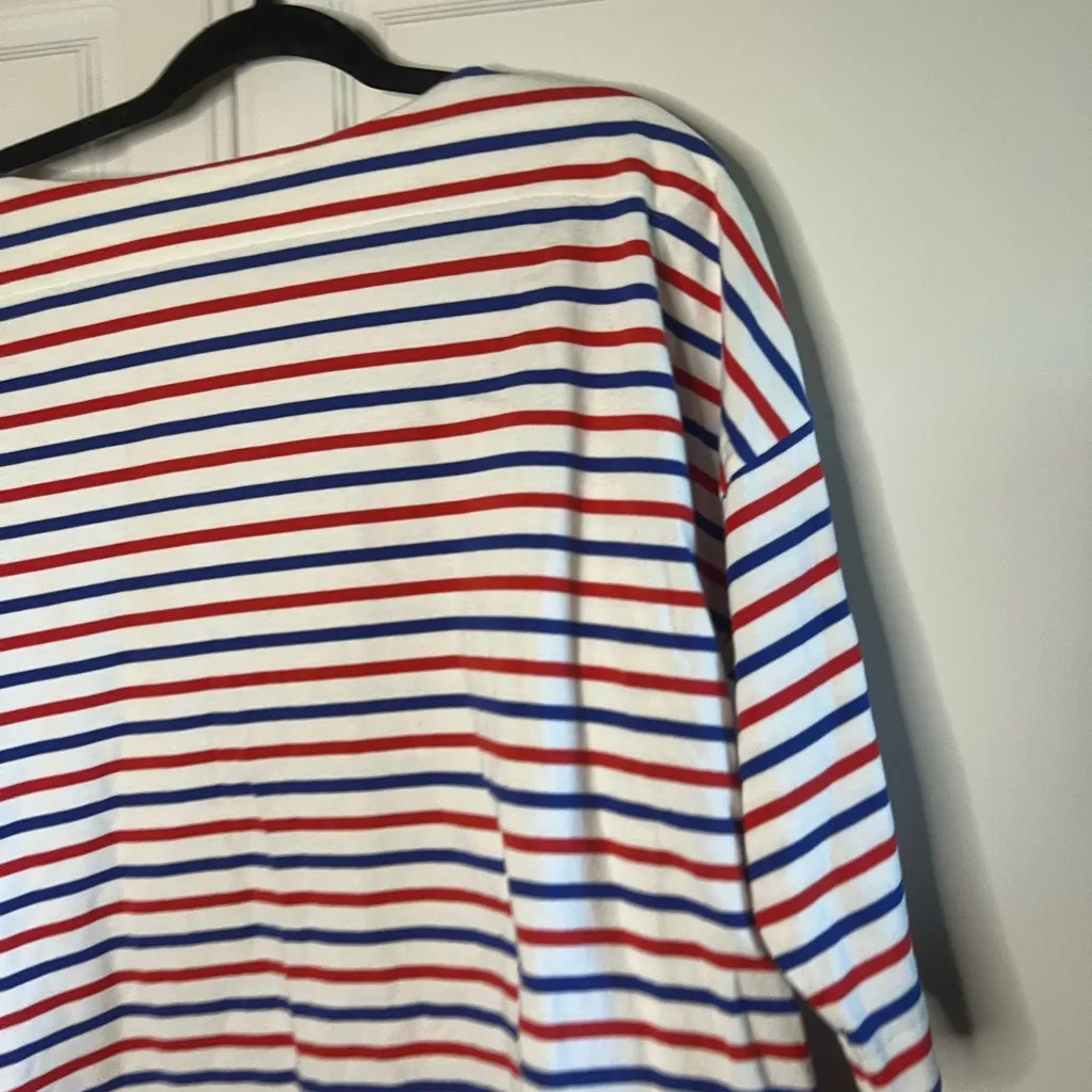 J. Crew Striped Oversized Tee - Image 10