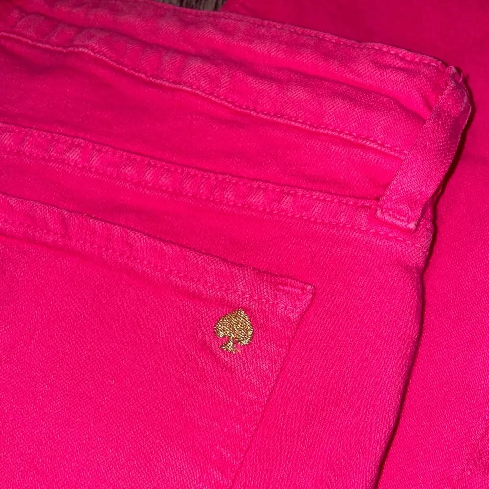 Vintage Kate Spade Perry Street Play Hooky Kick Flare Jeans 27 cropped Midrise - Image 6