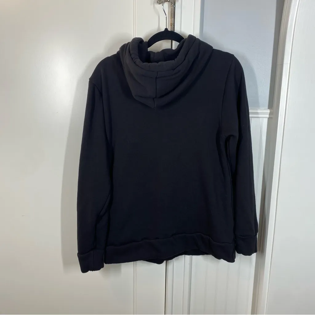 Pond Los Angeles Essential Hoodie Black size small airplane airport travel sleep - Image 6