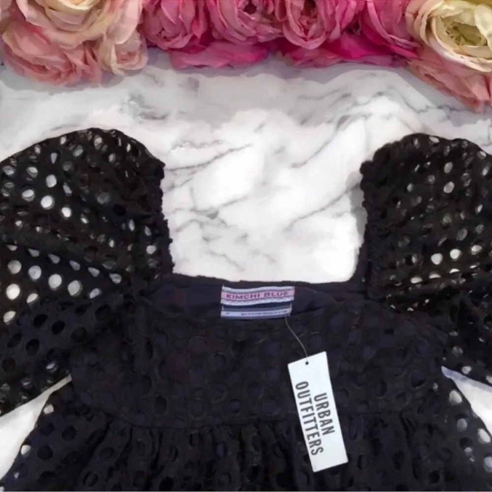 NWT Urban Outfitters Kimchi Blue Moe Dot Babydoll Dress - Image 7