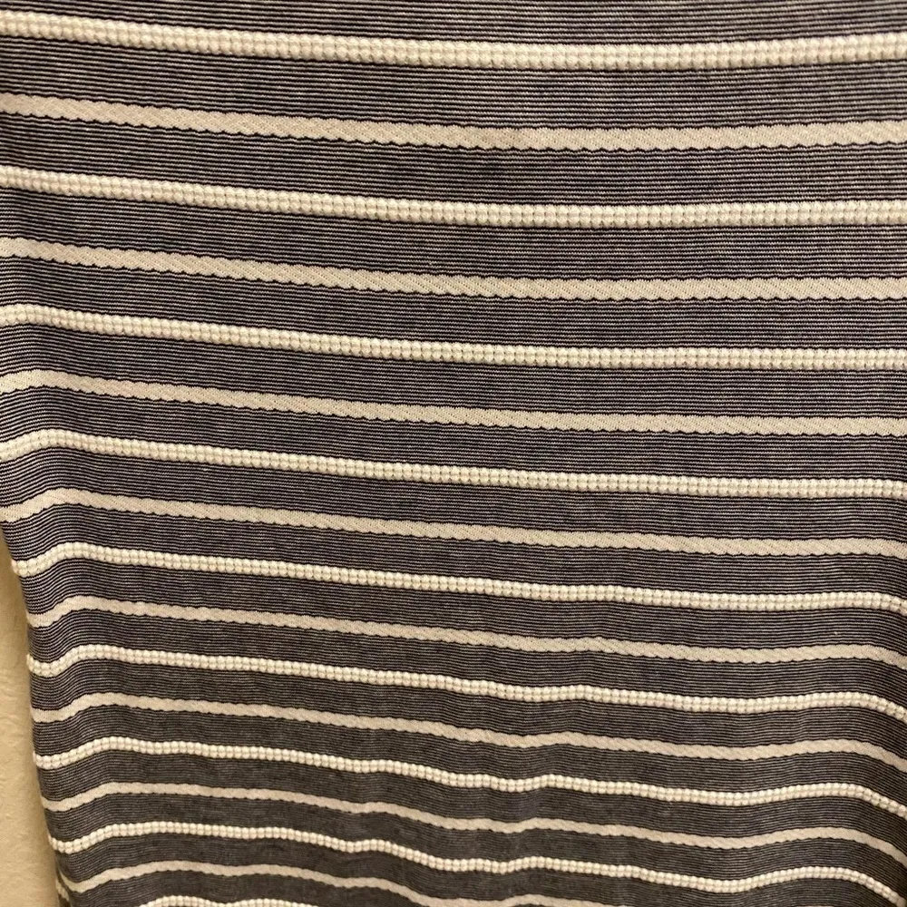 Sail to Sable Nautical Striped Short Sleeve Mini Dress - Image 4