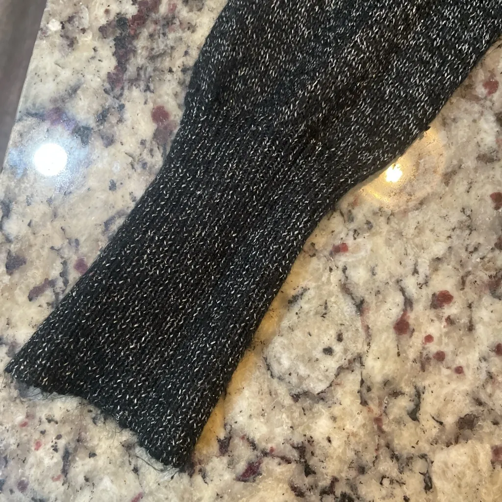 Mossimo Supply Co. Charcoal Cardigan Black - Image 3