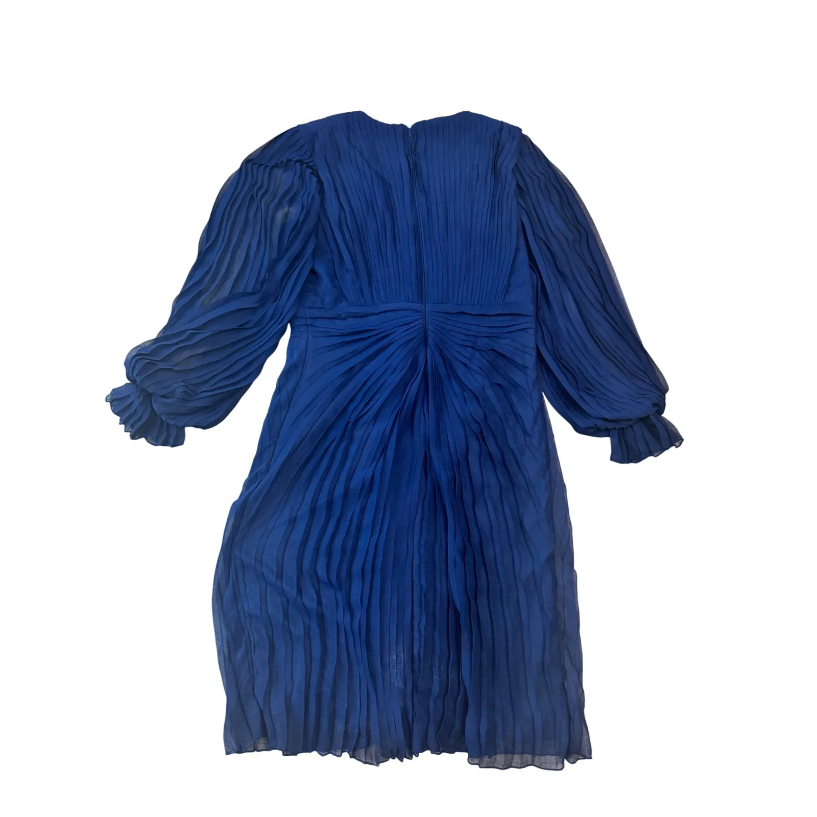 Tadashi Shoji AVO22075M - Long Sleeve Pleated‎ Detail Formal Dress Size 14 NWT - Image 3