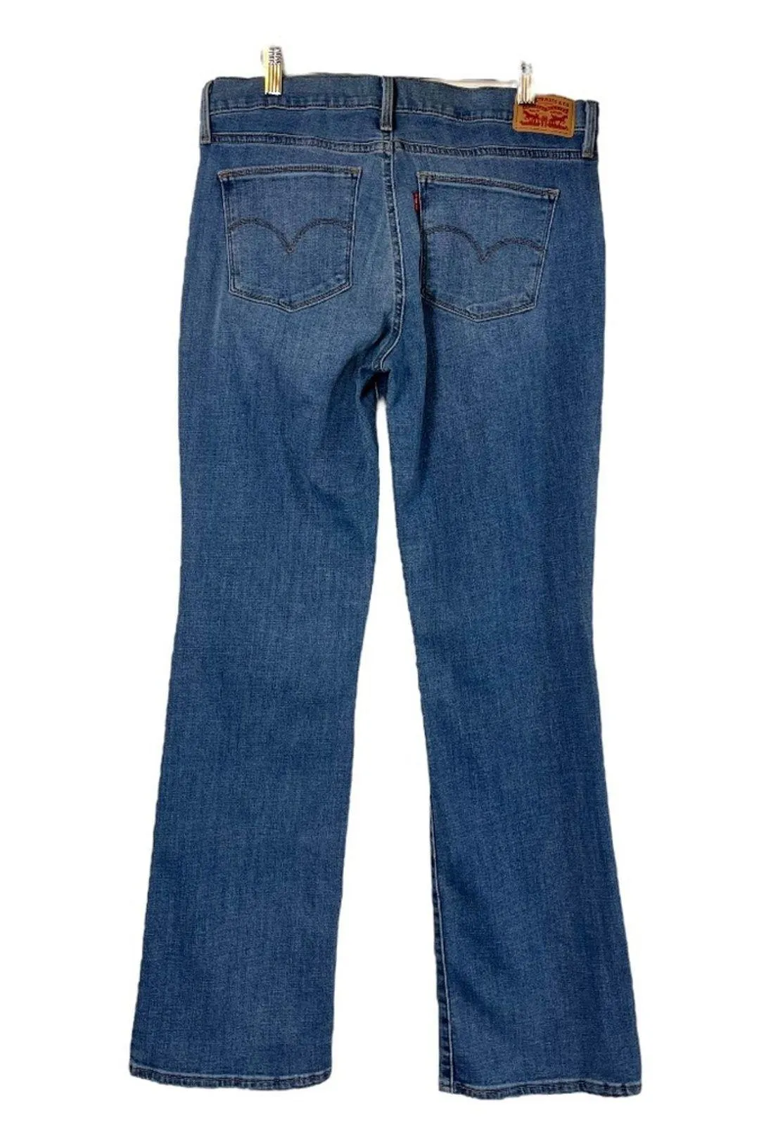 Levi’s Women’s Jeans Slimming Bootcut Mid Rise Medium Blue Size 32x32 - Image 2