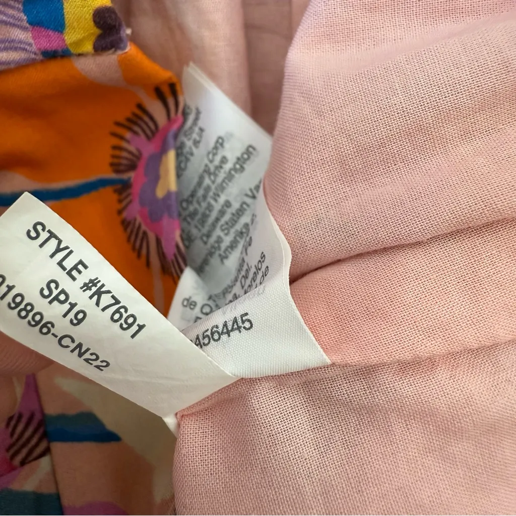 J. Crew X Liberty Fabric Pavilion Pink Wide Leg Crop Pant - Image 14