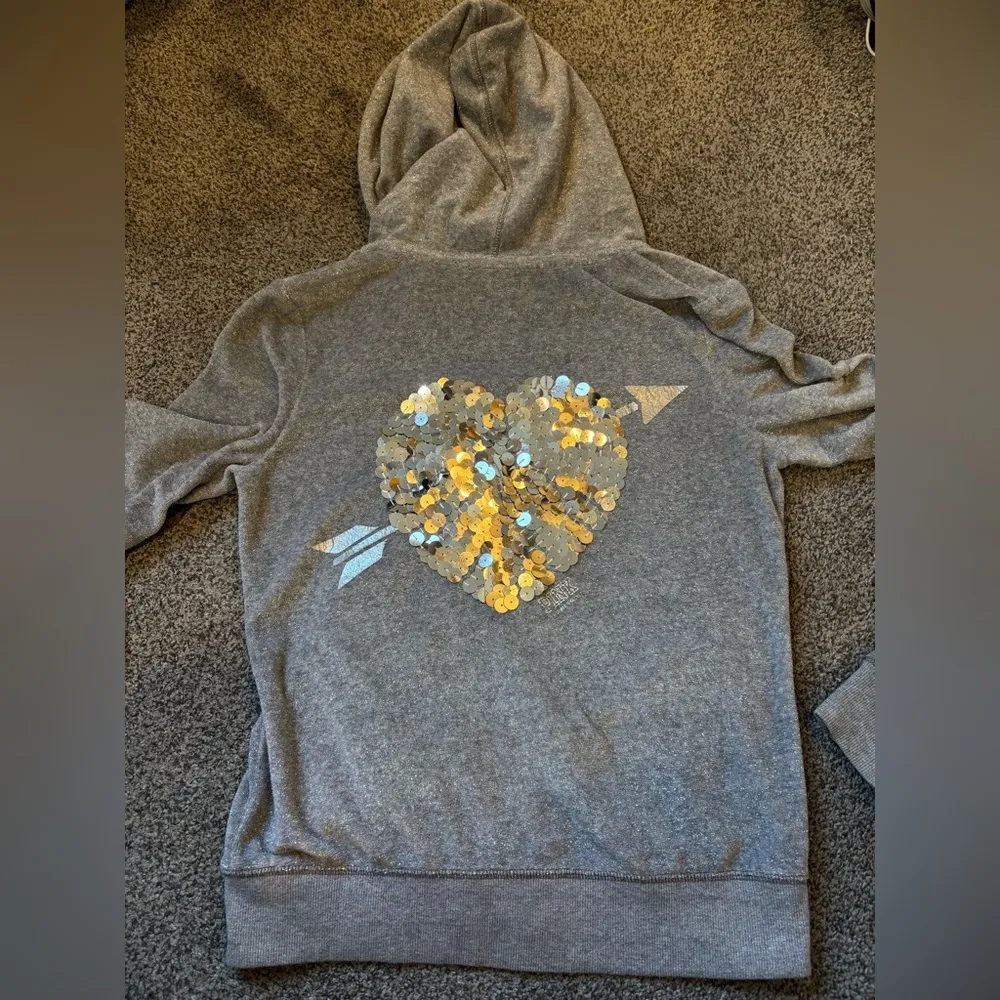 Victoria’s Secret Pink Katie Price Silver Sequin Jacket - Image 5