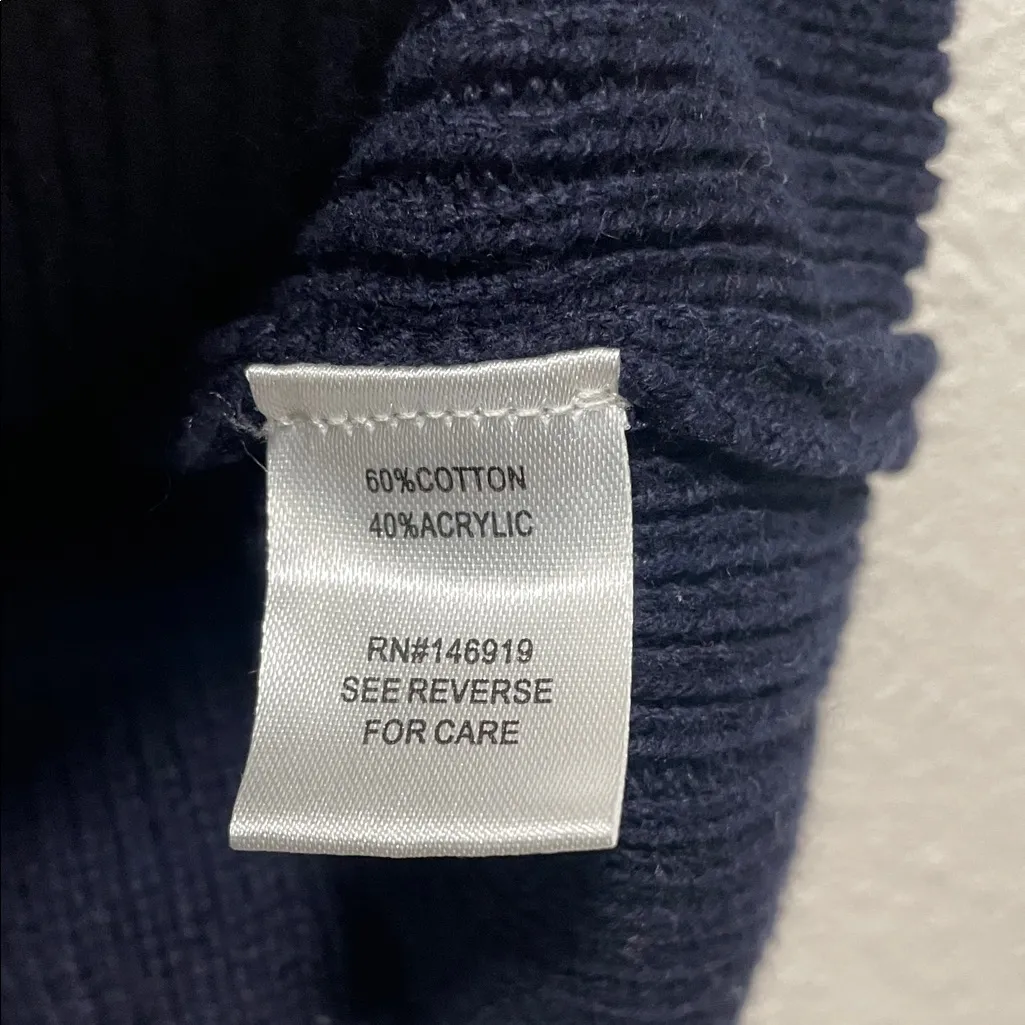 Freshman 1997 Knit Navy Blue Women's Skirt Size M - Image 5