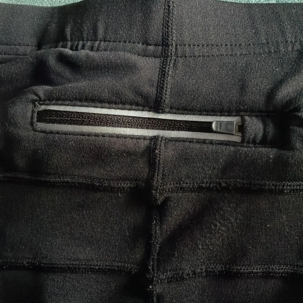 Prana Black Full Length Leggings Zip Medium - Image 3