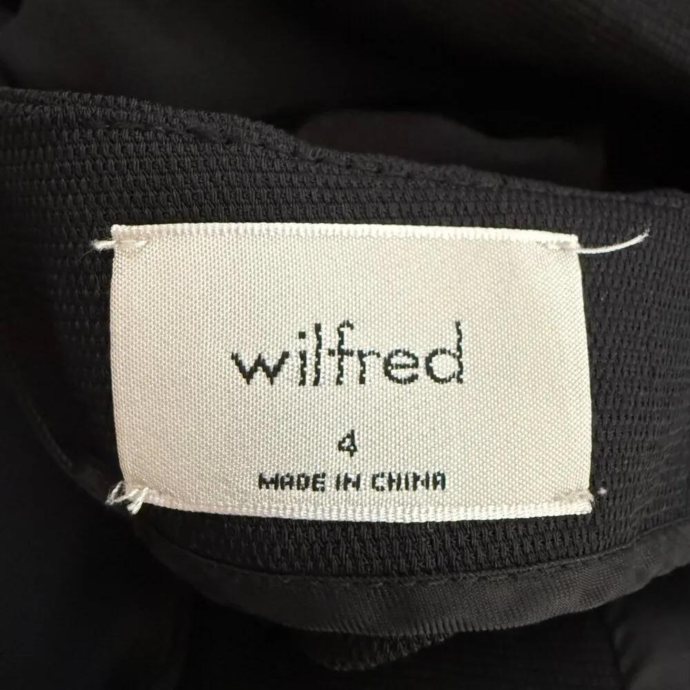 Wilfred Aritzia Ecoulement Romper Women's 4 Black Tie Waist Cut Out Sleeveless - Image 13