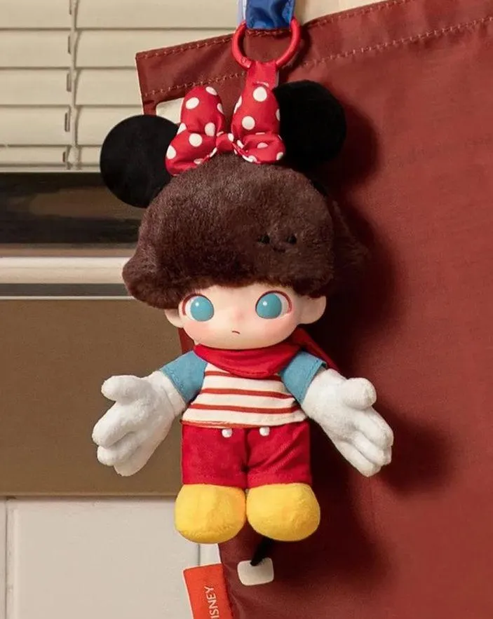 Dimoo World X Disney Minnie’s Balloon Vinyl Plush Pendant Keychain Yellow - Image 2