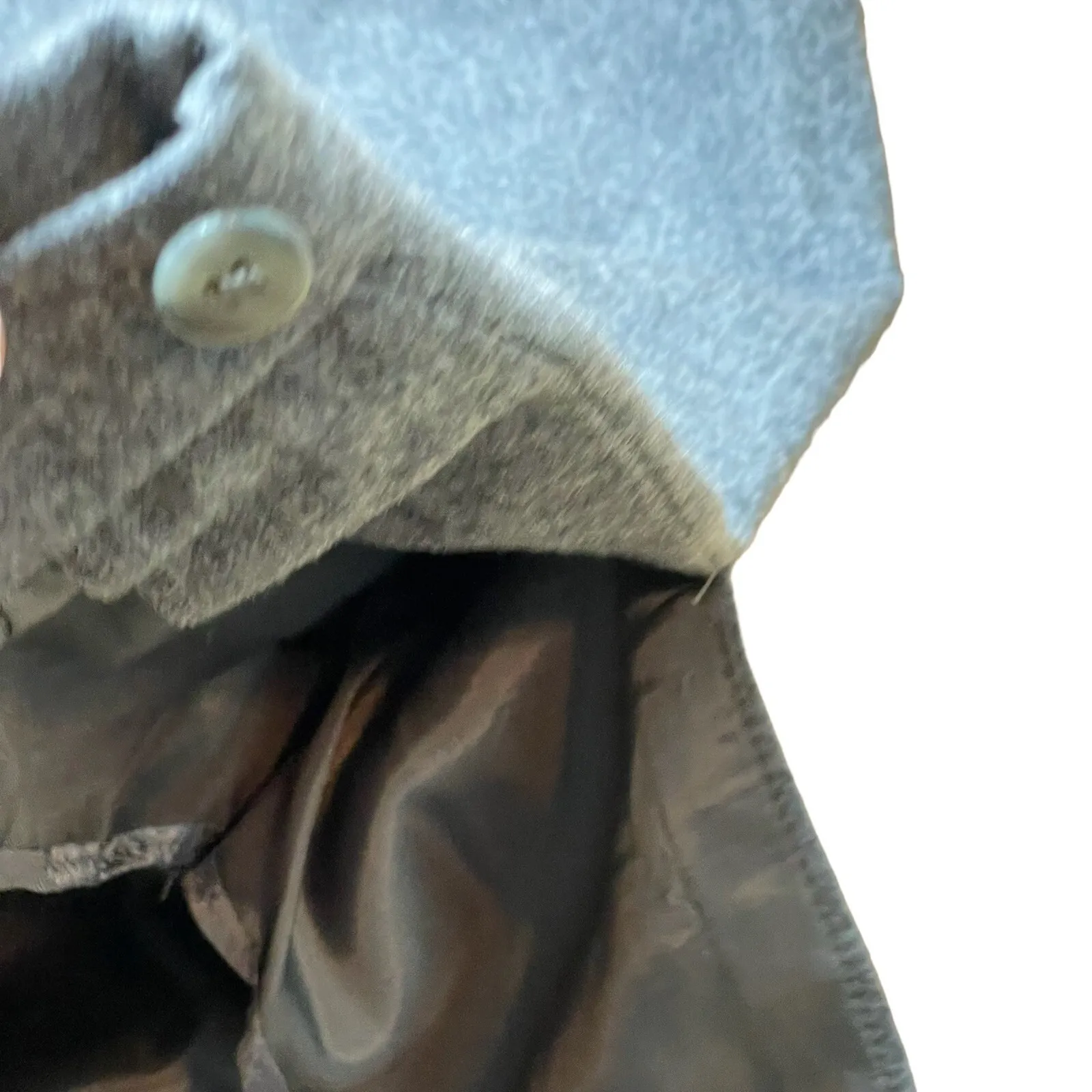 Vintage Pendleton Womens 16 Classic Virgin Wool Midi Skirt Gray USA 32" Waist - Image 8