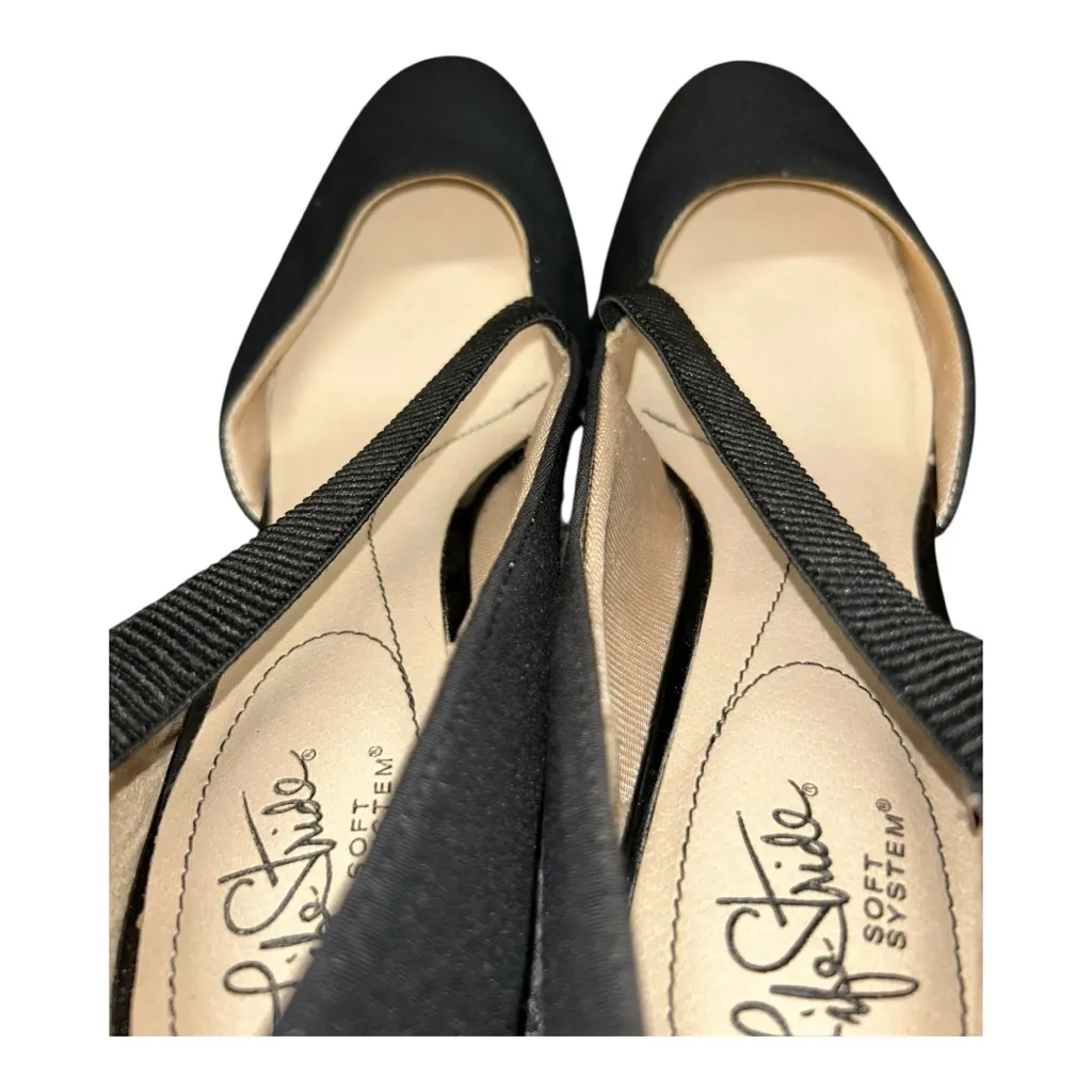 LifeStride Decisions Wedge Black Women's Shoes size 11 - Image 6