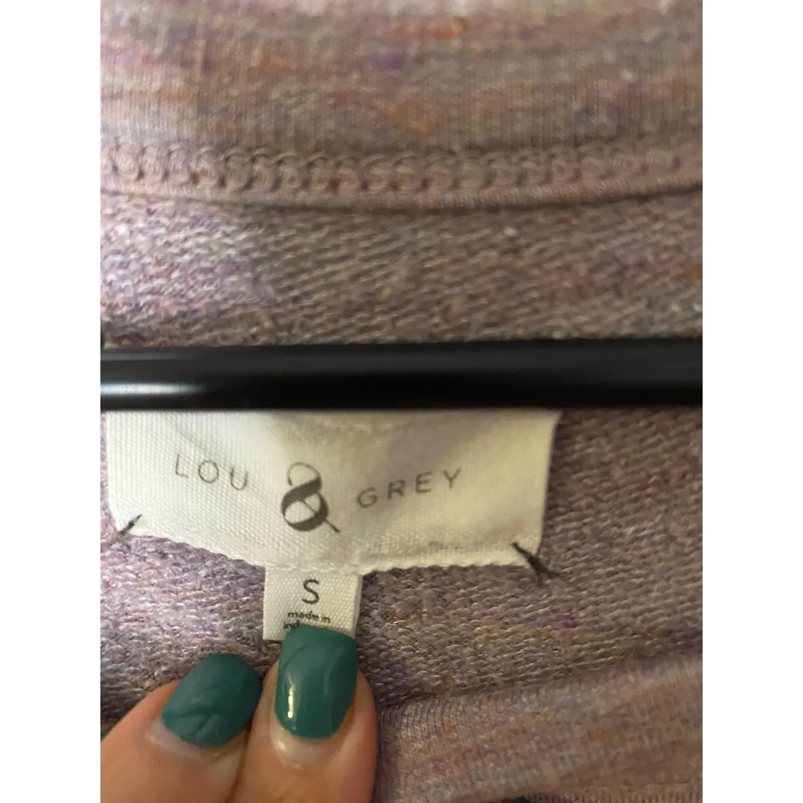 Lou & Grey Long Sleeve T-Shirt Dress Womens Size S Casual Comfy Knit - Image 2