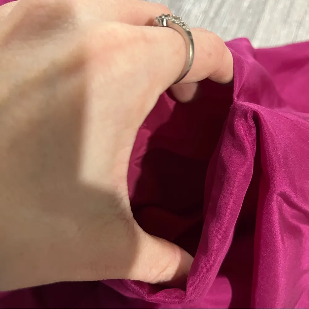 Maeve Anthropologie Plum Purple Strapless Tube Dress; 6 Women’s - Image 10