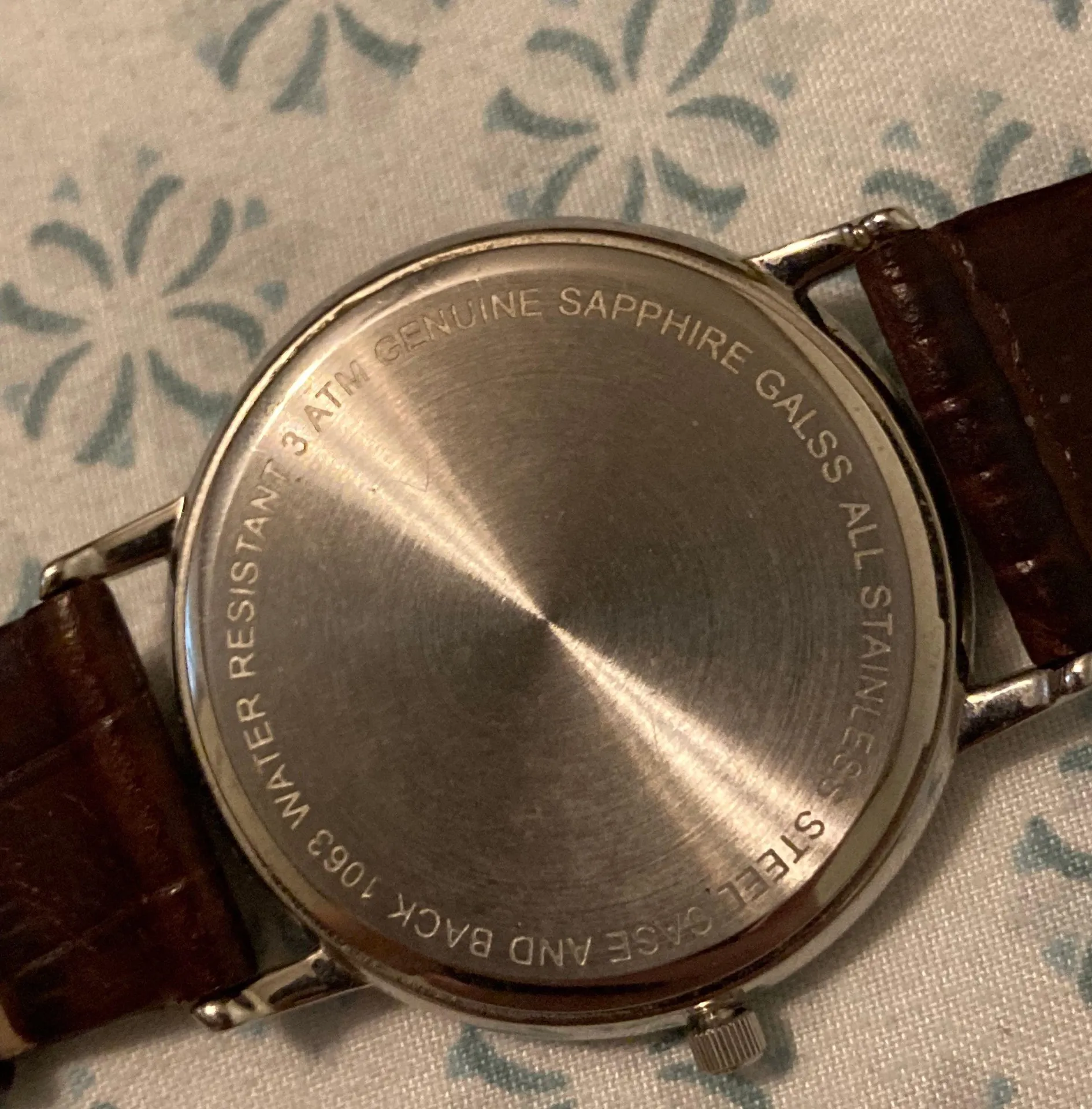 Unique Vintage Woman’s 3 ATM sapphire crystal quartz movement ANDAUL JEWELERS wrist watch! - Image 6