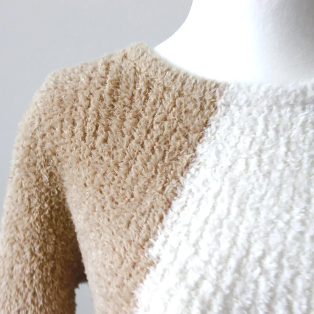 Generation K White and Tan Midi Long - Image 5