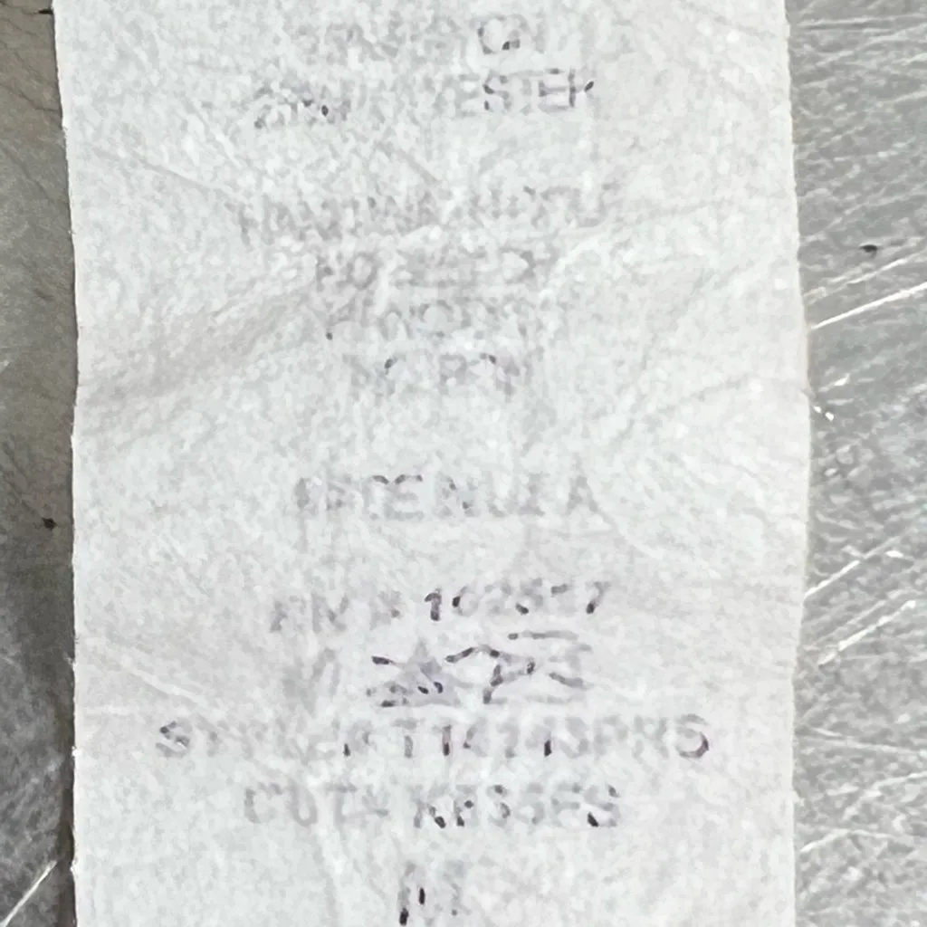 Soprano Black and Gray Striped Top - Size Medium - VGUC - Image 5