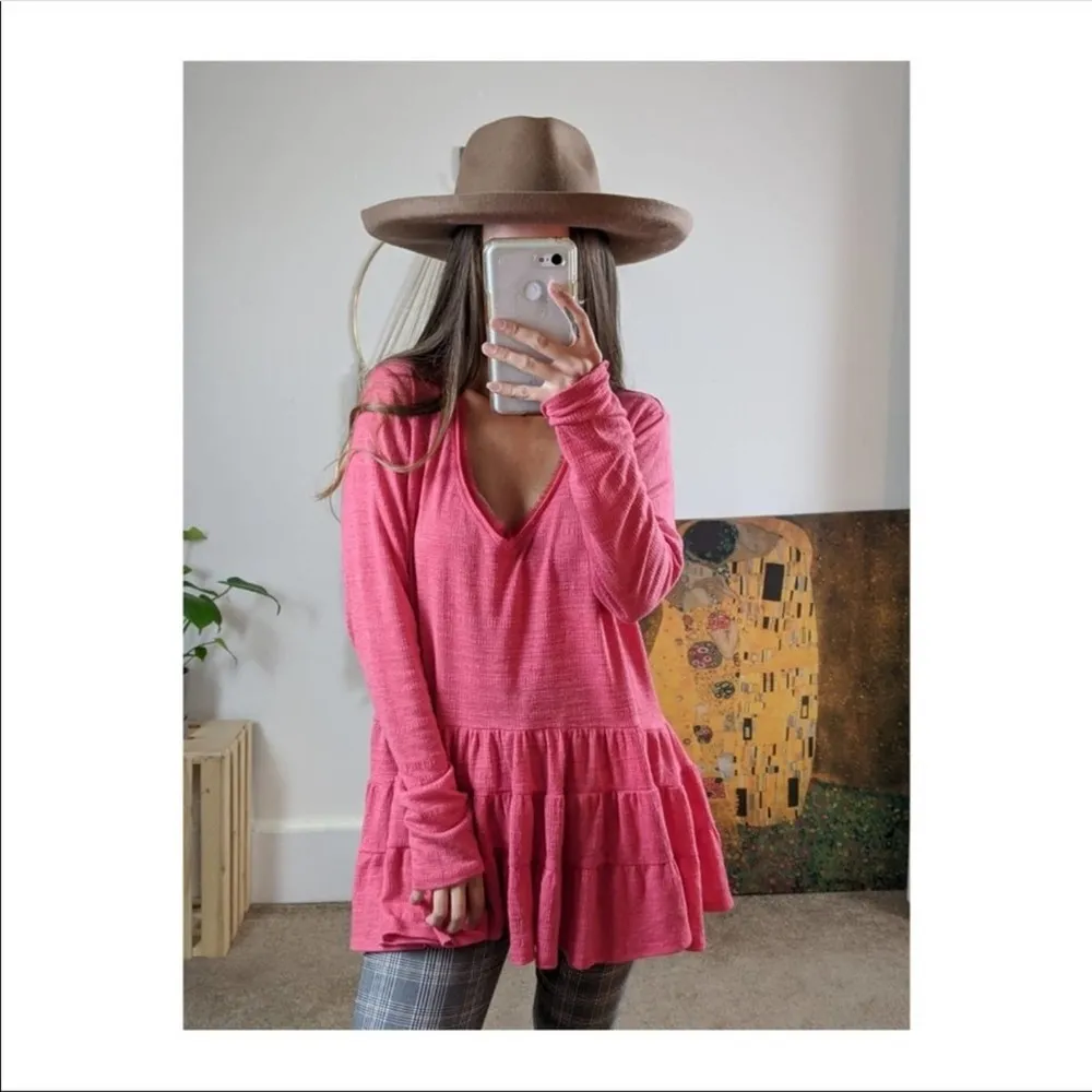 Anthropologie Deletta Thea Ruffle Peplum Top - Image 2