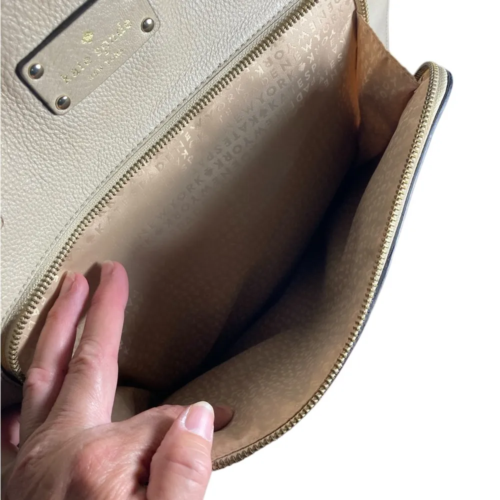 Kate Spade large Leather Tote shoulderBag - Image 4