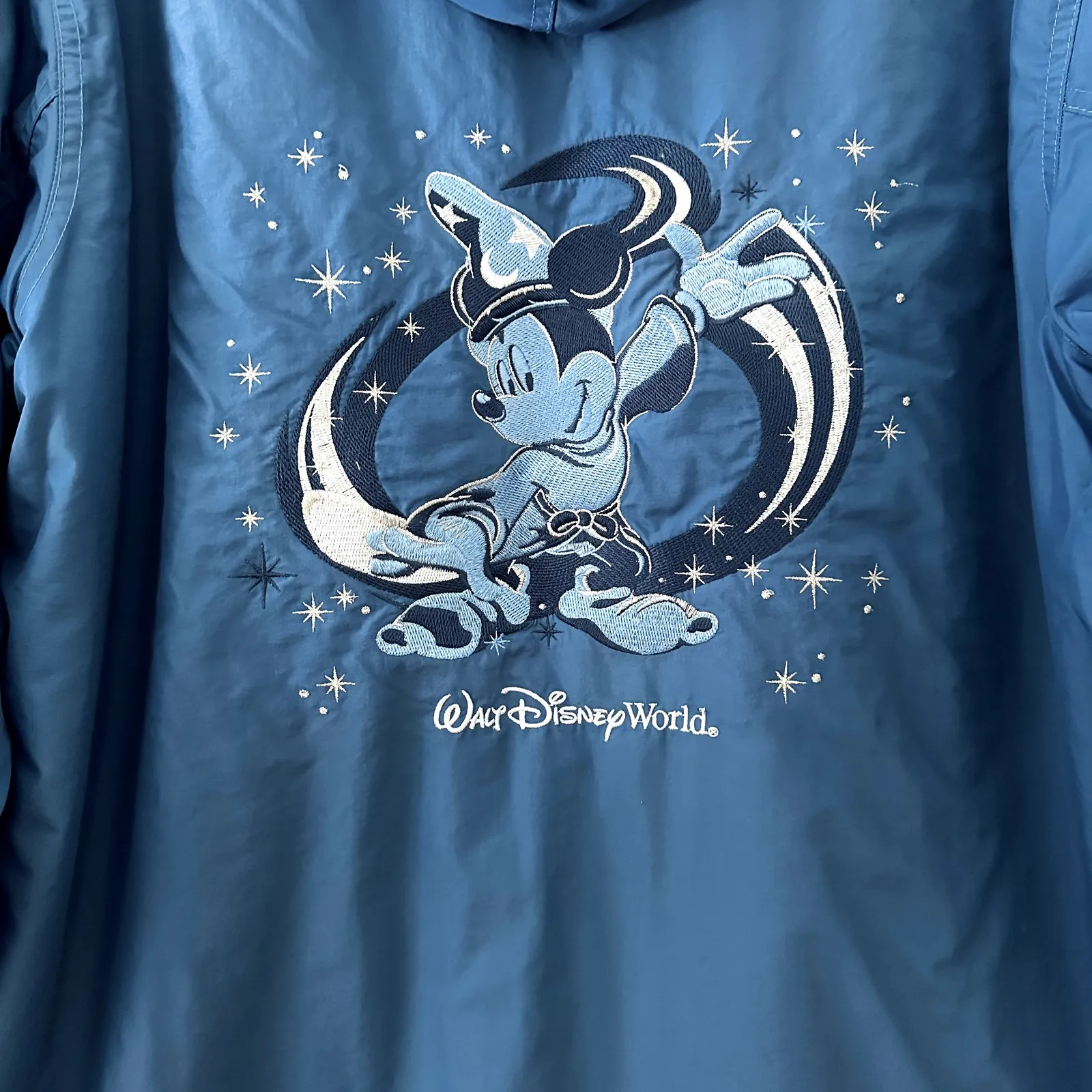 Walt Disney World Windbreaker Jacket Sz 2X Blue - Image 5
