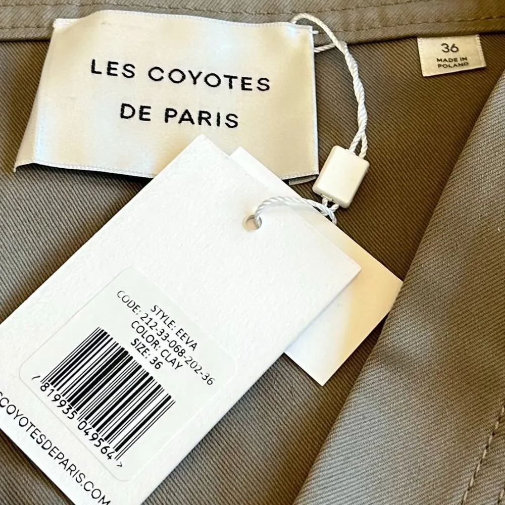 Les Coyotes De Paris Eeva Khaki Dress Zip - Image 13