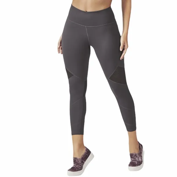 Fabletics high-waisted mesh powerhold 7/8 leggings size XS - Image 3