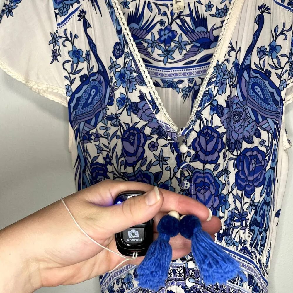 Spell Hotel Paradiso Bluebird Gown Unicorn Tears Collection Size Extra Small - Image 12