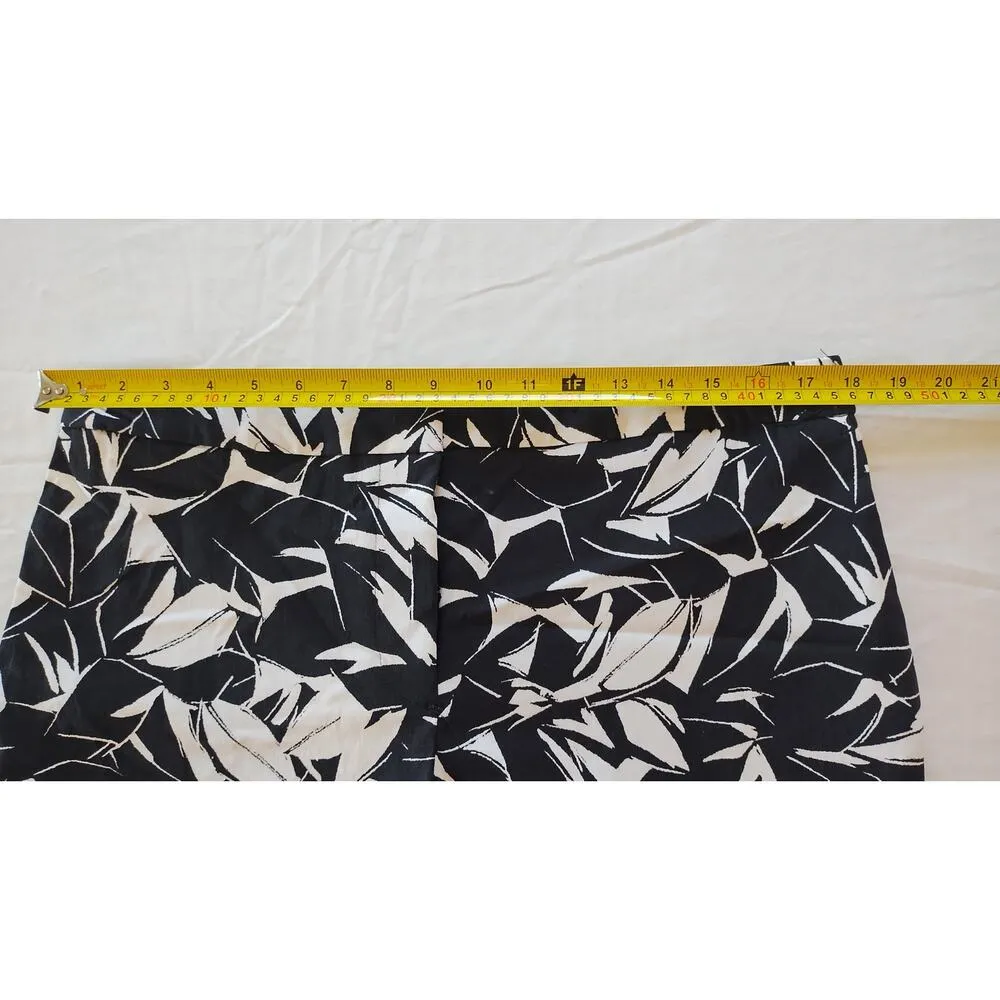 NWT Mario Serrani Italy Comfort Stretch Control non-denim Bermuda Shorts Sz 12 - Image 6