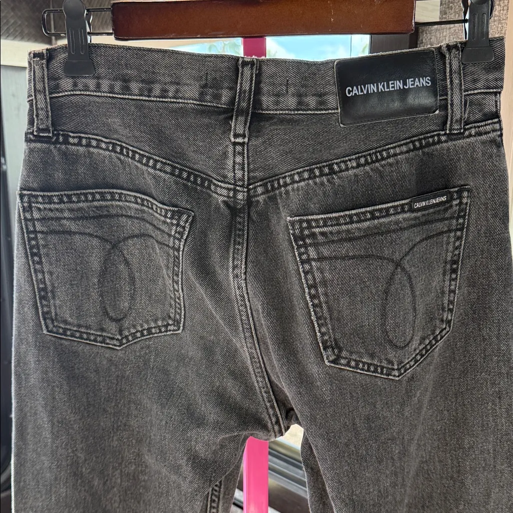 CKJ 020 high rise slim Calvin Klein Jeans in Classic black grey  27 - Image 7