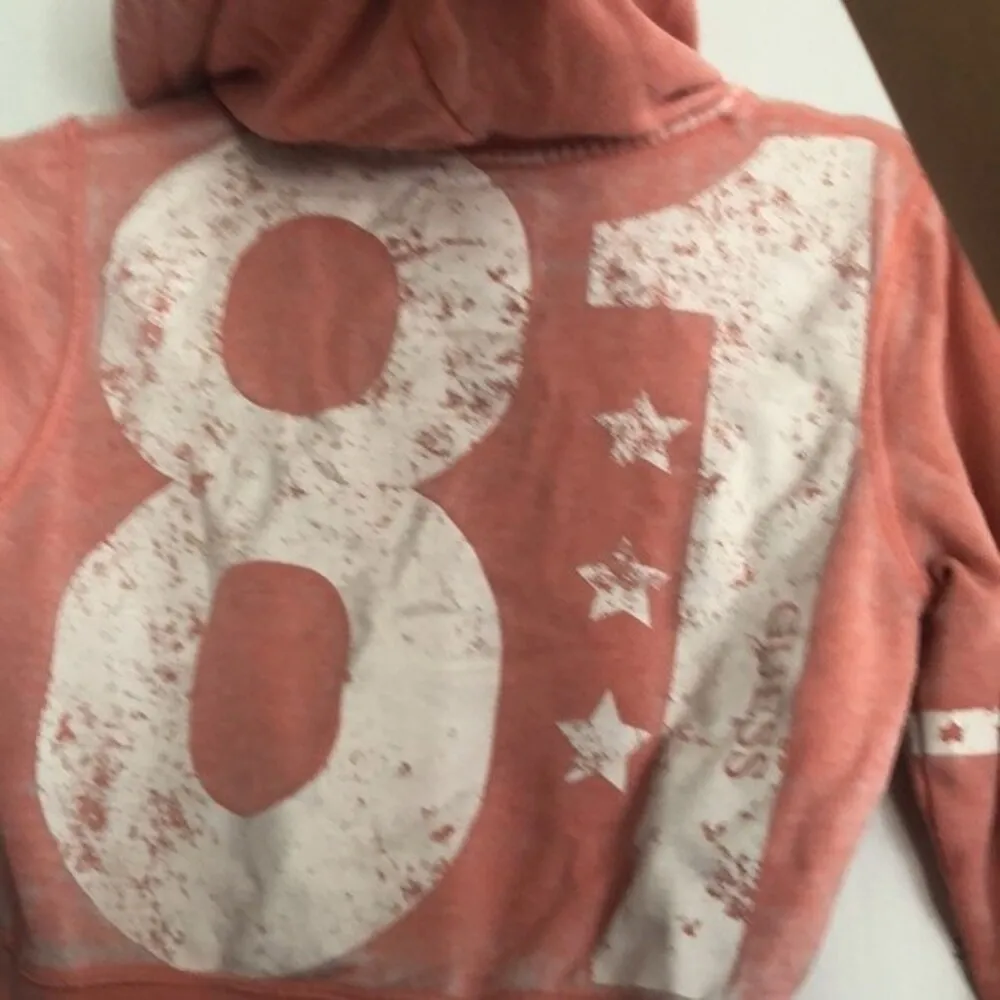 Women's Super Soft Cropped Long Sleeve Zip Up Hoodie Track Jacket XS - Image 3