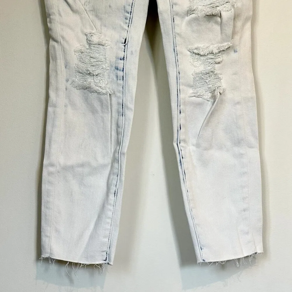 NWT L'AGENCE El Matador High Rise Slim Jean in Ghost Destruct - Size 23 - Image 7