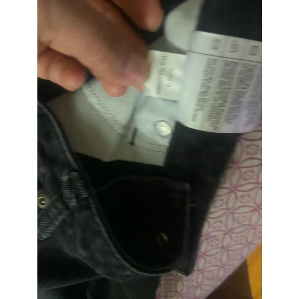 Women's Carhartt Onyx Black Slim Fit Skinny Leg Jeans Size 2R - Image 10