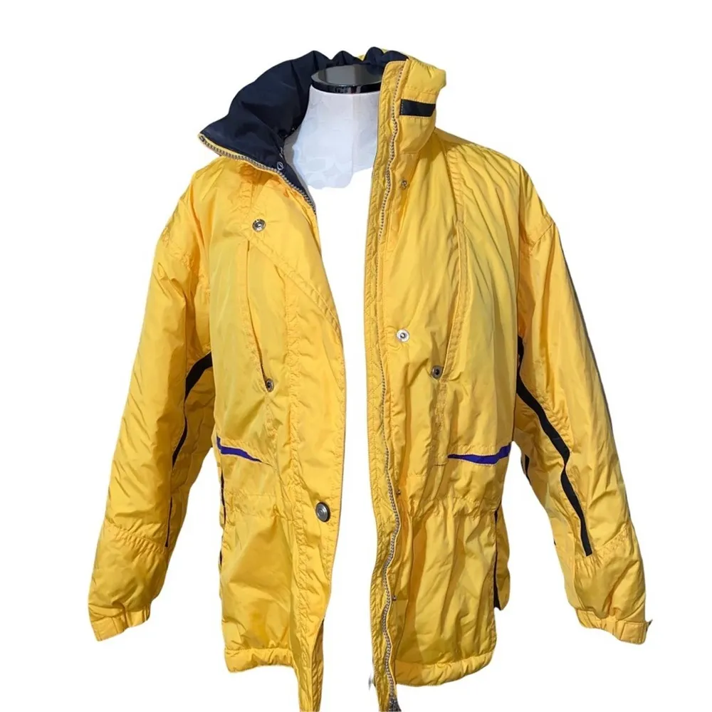 Nordica Classics Hooded Snow Ski Jacket Zippered Buttoned lots of pockets sz 10 - Image 10