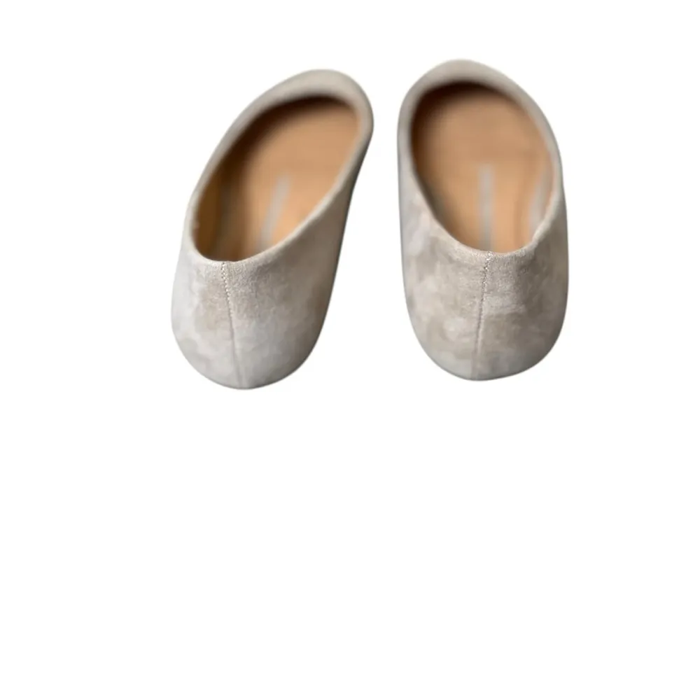 New Directions Tan Suede Studded Hutch Ballet Flats Size 6.5 Casual Neutral Work - Image 7
