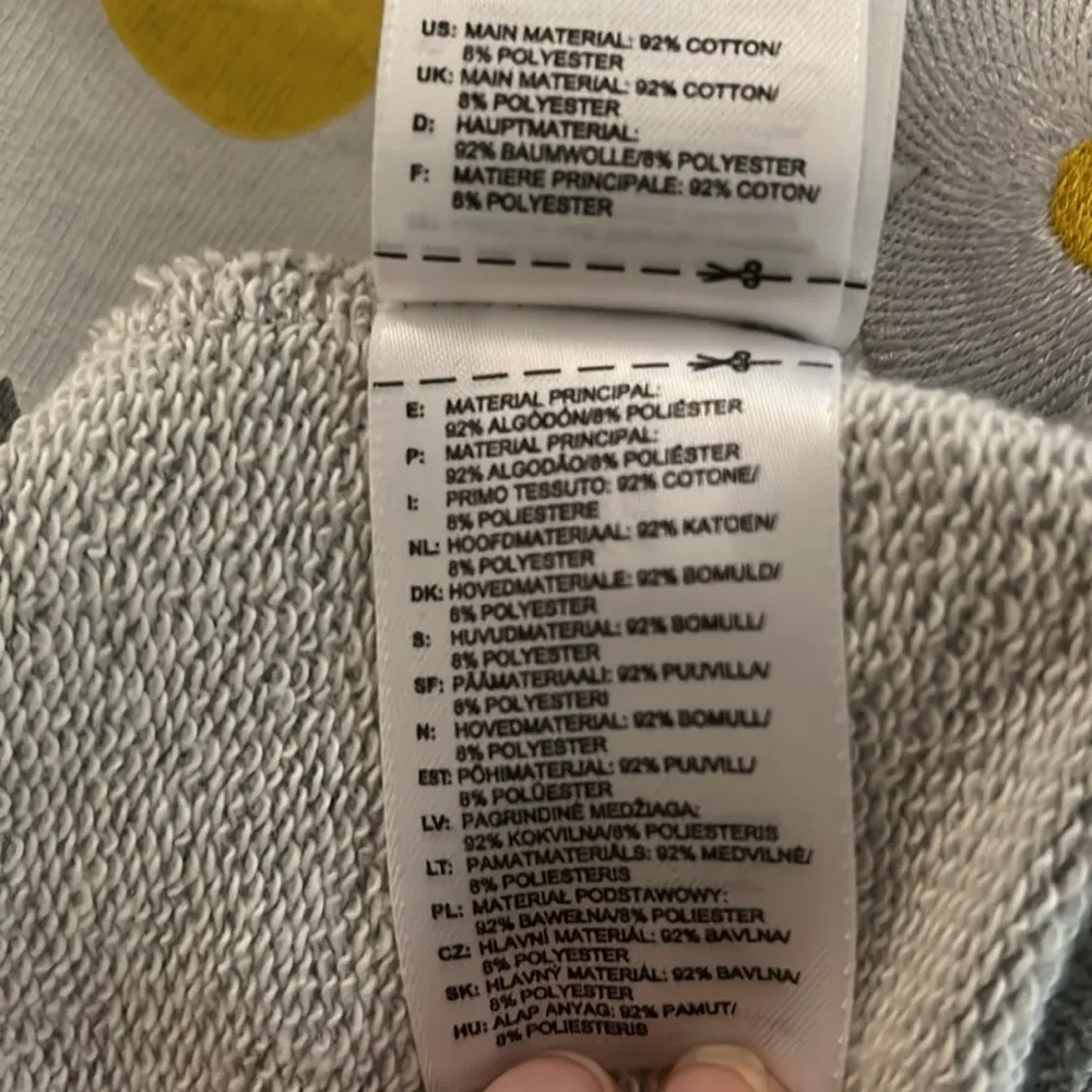 🌼 ADIDAS ORIGINALS x PHARRELL WILLIAMS Unisex  Trefoil Logo Daisy Sweatshirt 🌼 - Image 8