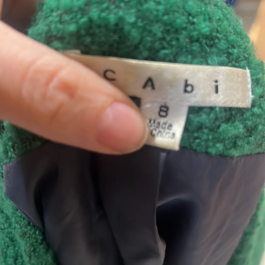 Cabi green button up blazer - Image 5