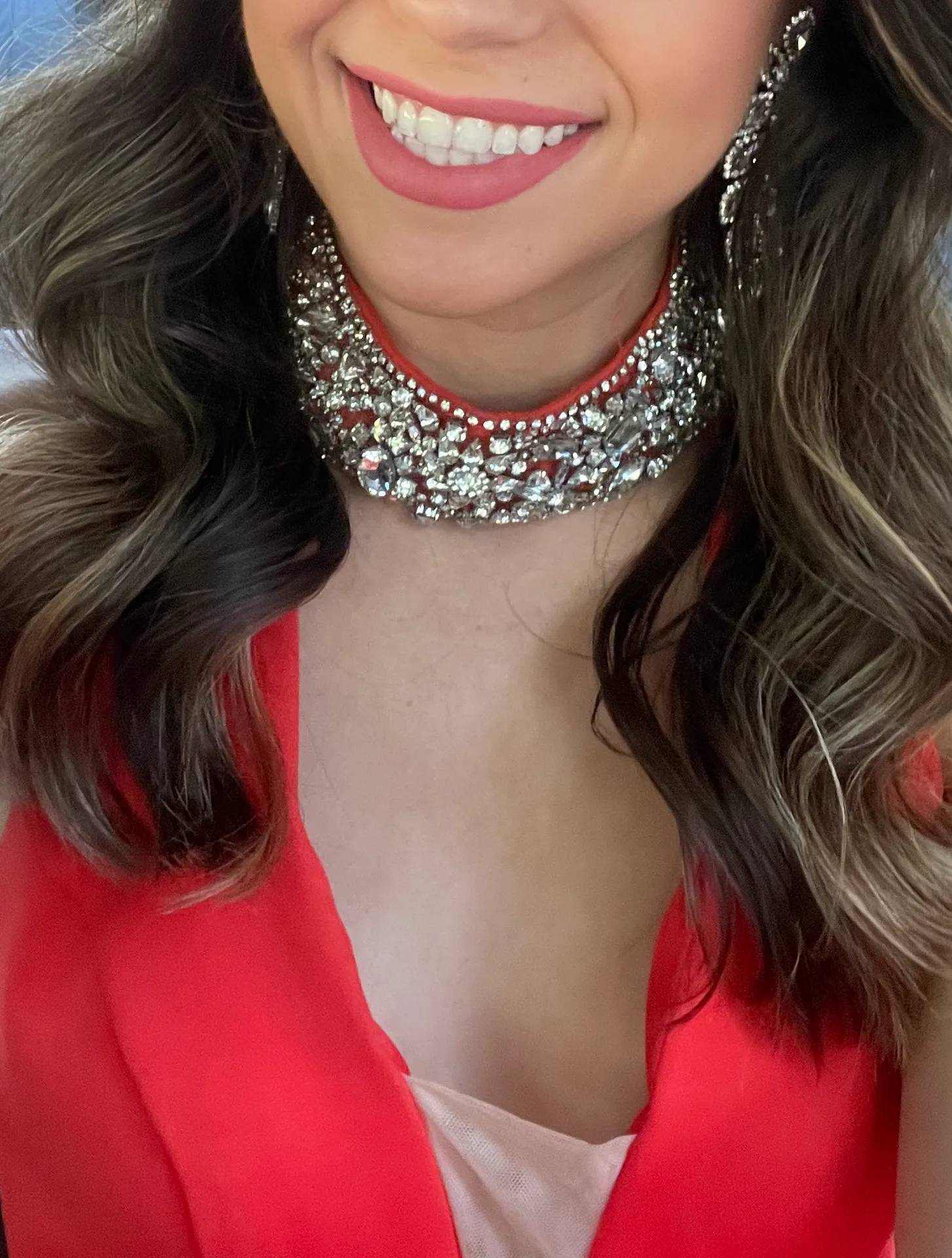 Orange 2 Piece Gown - Image 2