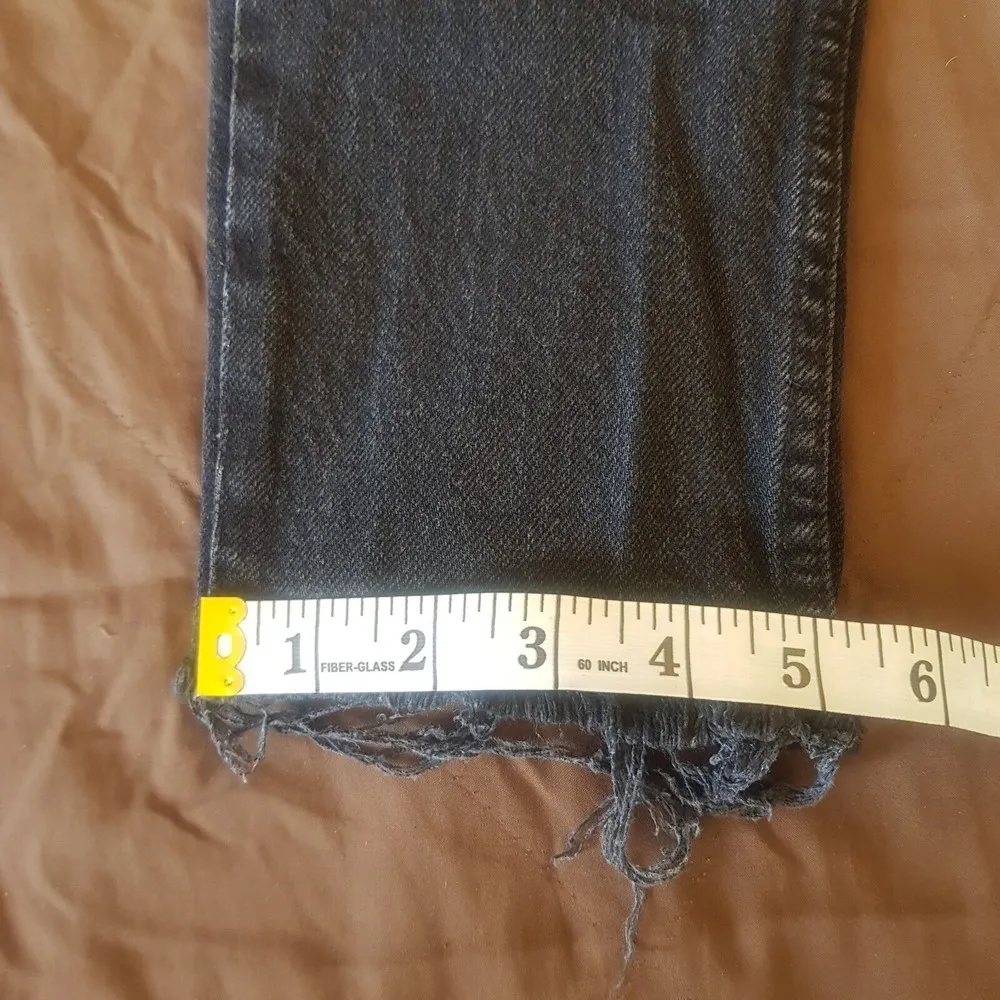 BDG Urban Outfitters Womens Jeans Distressed Frayed Sz 25 High Waist Skinny - Image 11