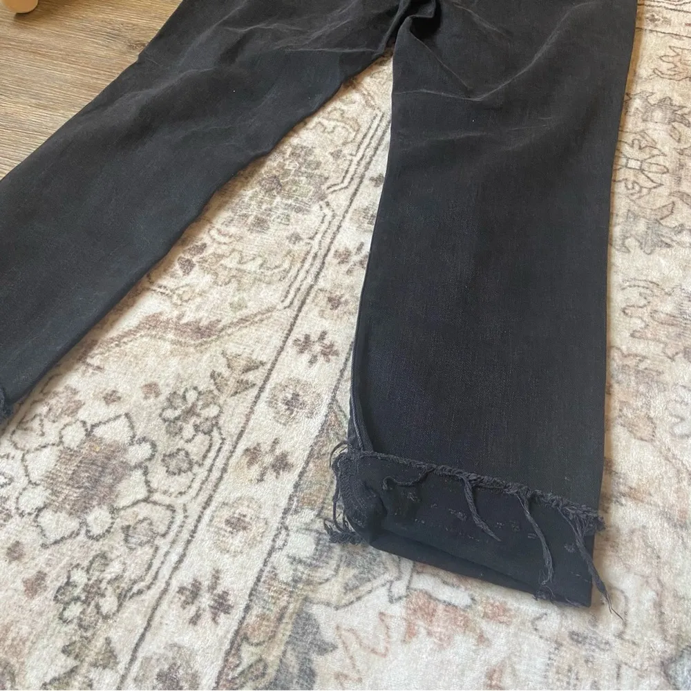 Madewell Black Distressed Mom Jeans - Image 13