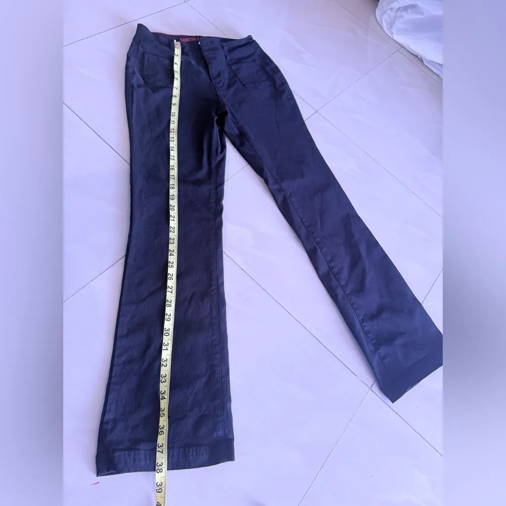 SABRINA LAUREN NEW YORK Black Perfect Fit Ultra Soft Stretch straight size 10 - Image 12