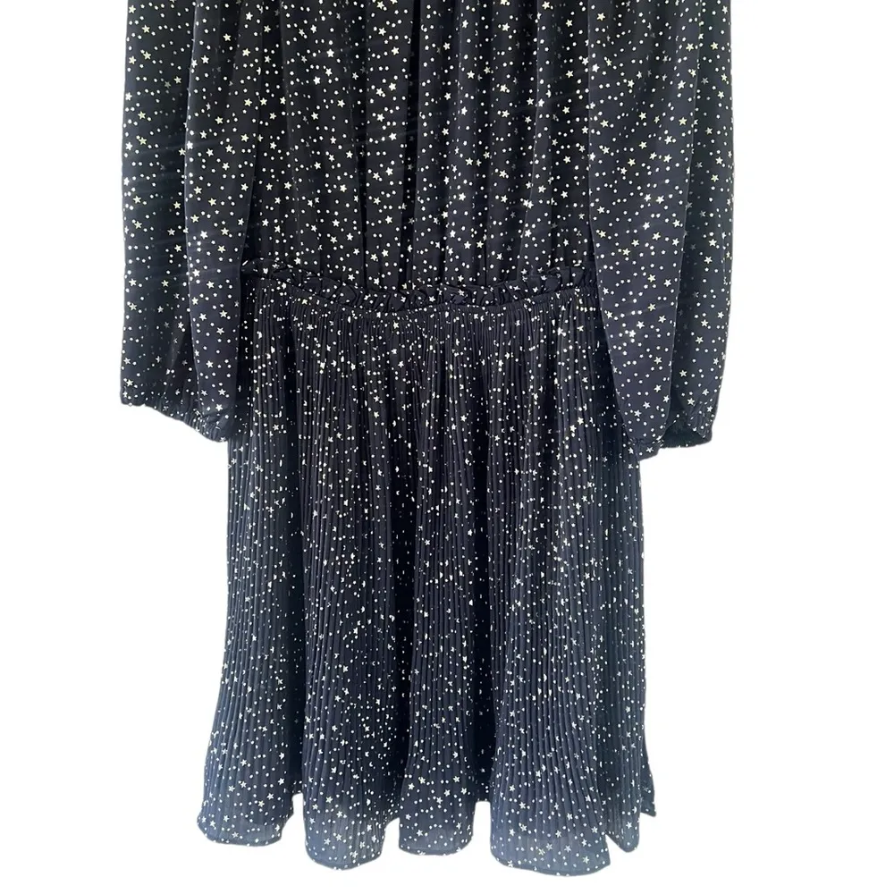 Current Air Anthropologie Navy Star Dress - Image 6