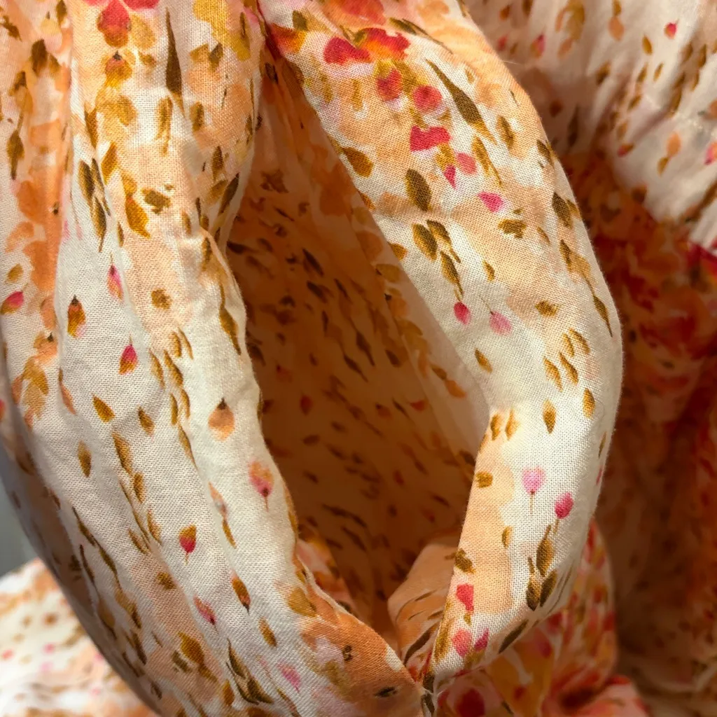 Christy Dawn- The Dawn Dress Sunset Gladiola 100% Organic Cotton Maxi- Size 1X - Image 9