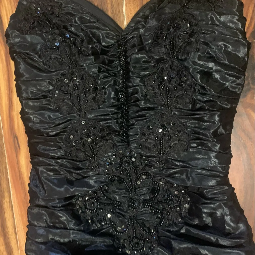 Vintage Fit & Ruffled Mermaid Flamenco 2 Piece Formal Prom Dress. 2798 - Image 6