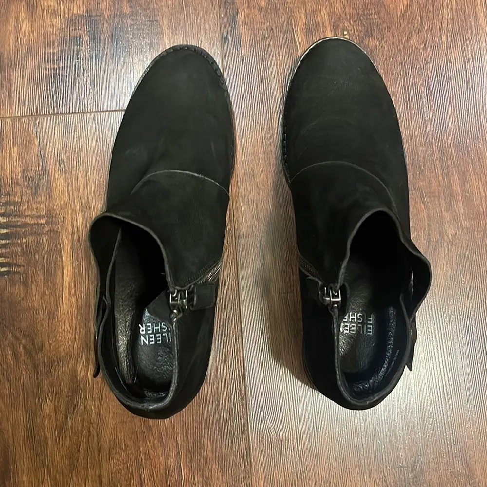 Eileen Fisher Billie leather ankle boot - Image 3