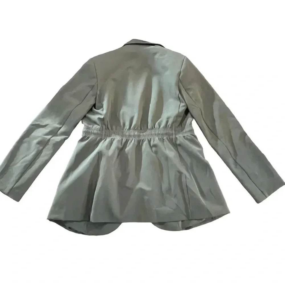 NW0T Athleta Olive Green‎ Endless Blazer Size 4 - Image 3