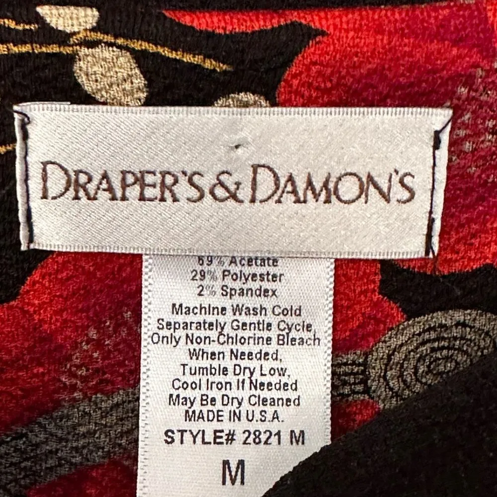 Vintage Draper’s & Damon’s Kimono Short Dress - Image 4